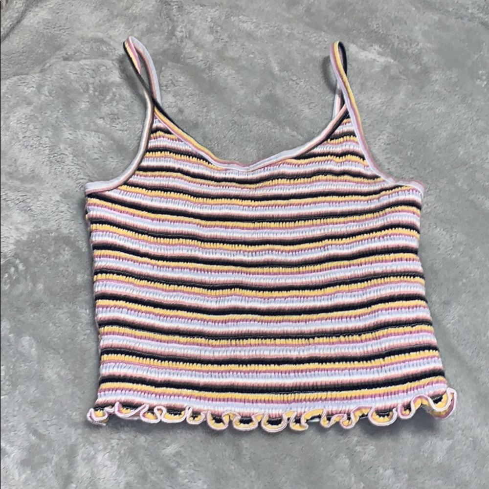 Hollister Cropped Tank Top
